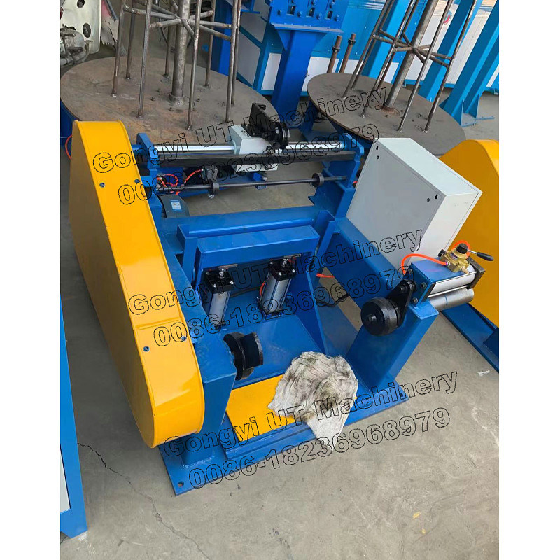 380v 2.2kw Steel Aluminum Wire Coiling Machines for 100 Meters per Minute Spool Winding