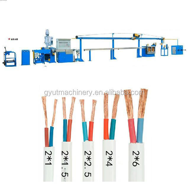 30kw Motor Power Red Copper Wire Extrusion Machines for Electric Wire Cable Production
