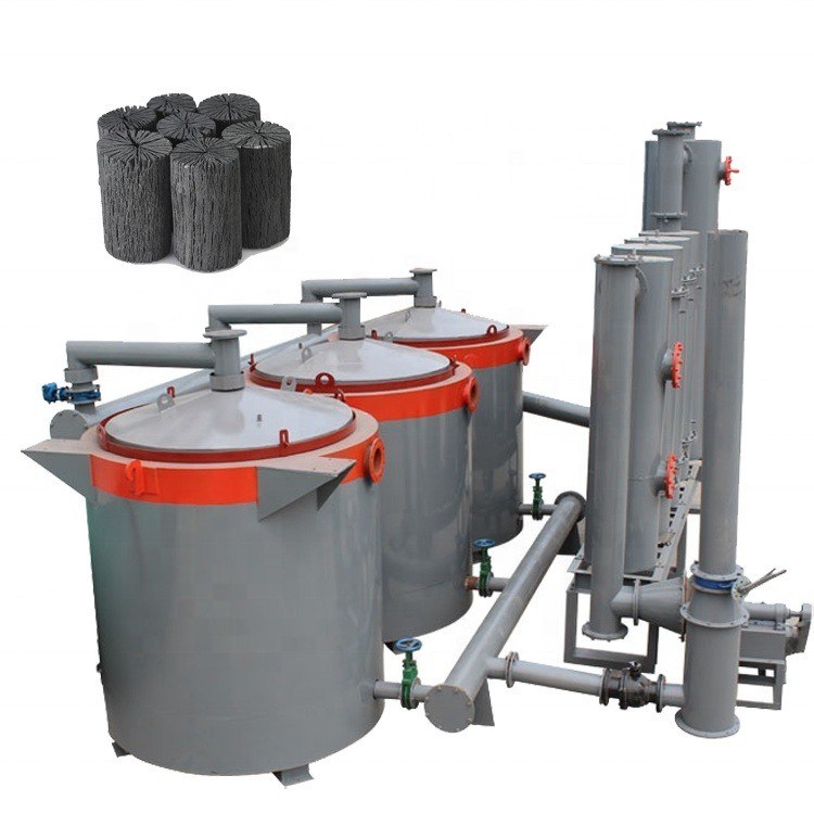 2023 Multi-Function Hoisting Style Bio Carbonization Stove for Bamboo and Coconut Shell