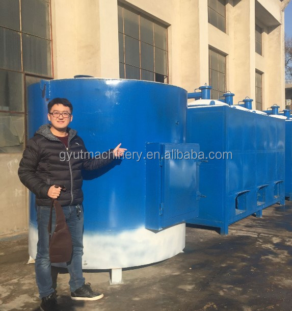 2023 Multi-Function Hoisting Style Bio Carbonization Stove for Bamboo and Coconut Shell