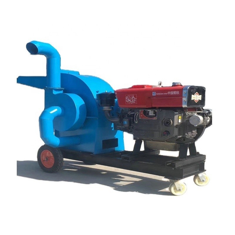 190kg Capacity Corn Maize Grinder Hammer Mill for Chicken Feed Processing Plant