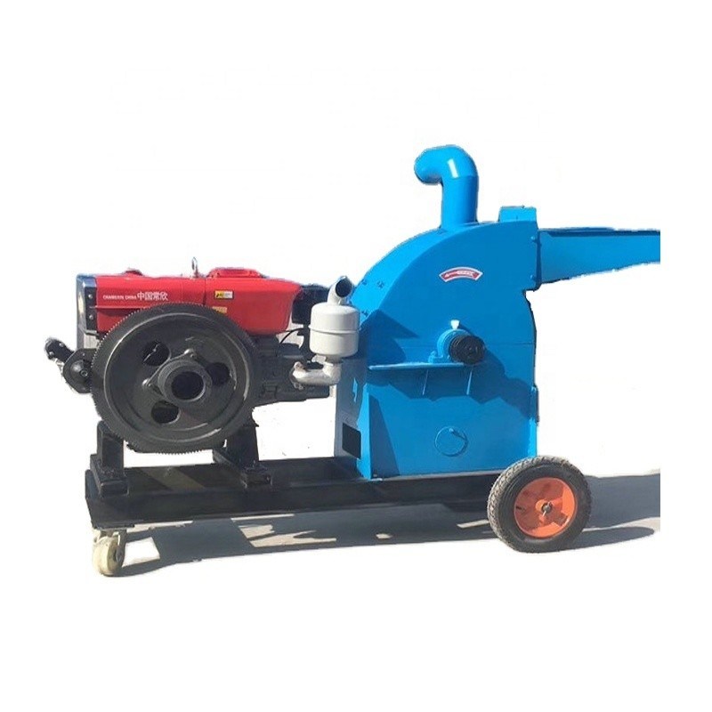 190kg Capacity Corn Maize Grinder Hammer Mill for Chicken Feed Processing Plant