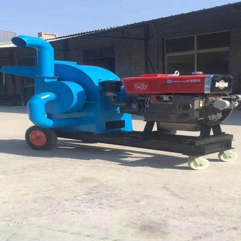 190kg Capacity Corn Maize Grinder Hammer Mill for Chicken Feed Processing Plant