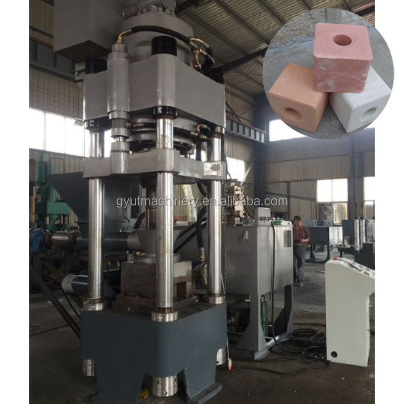 50000 UT 8 Ton/h Hydraulic Block Licking Machine for Cattle Cow Salt Lick Production