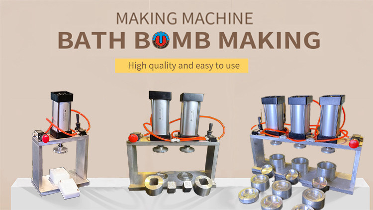 Affordable Pneumatic Bath Bomb Press Machine for Semi-Automatic Production Line