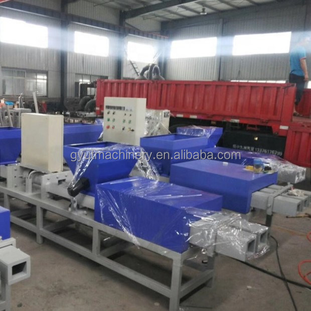Woodworking Process Fully Automatic Cutter for Hot Compressed Wood Block Extruding Machine