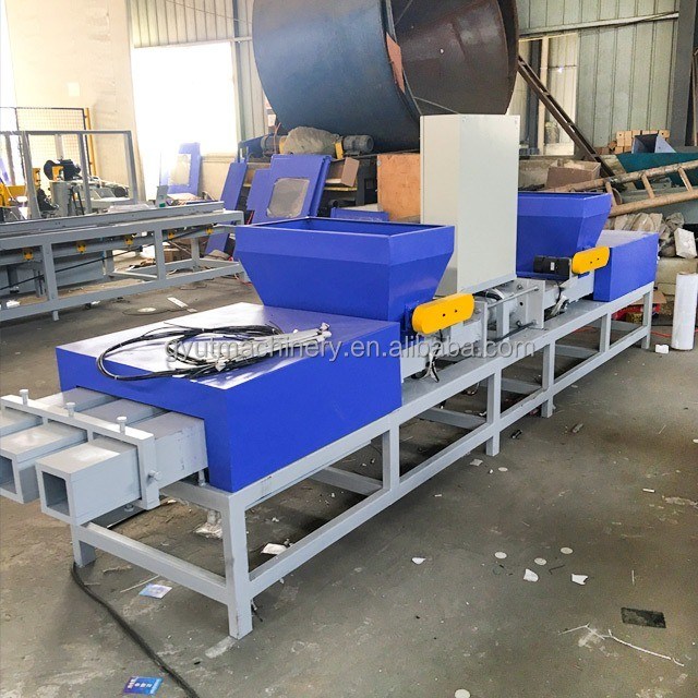 Woodworking Process Fully Automatic Cutter for Hot Compressed Wood Block Extruding Machine