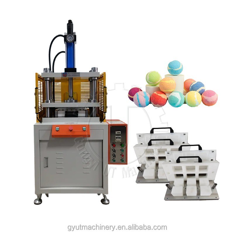 Customize Your Bath Bomb Production with Multiple Press Stamping Shampoo Bar Machine