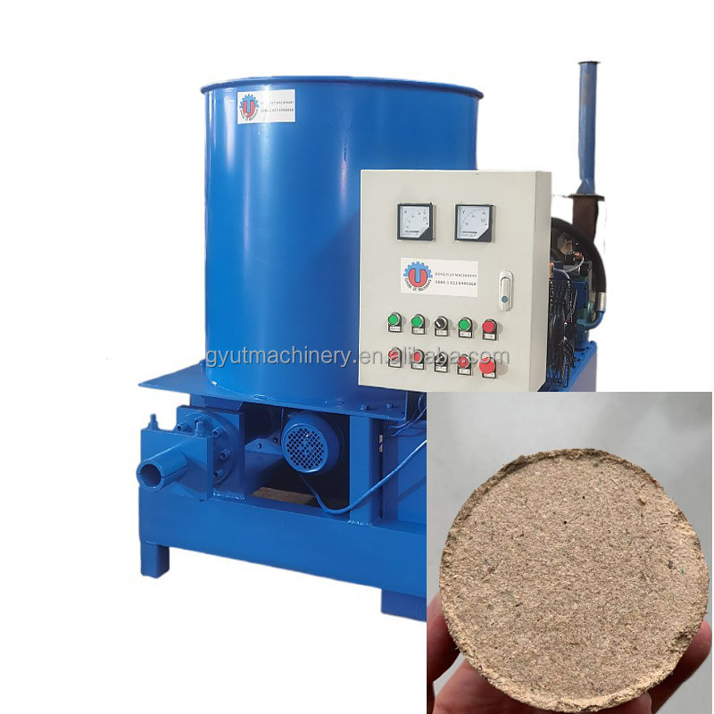 70mm 200kg/h Hydraulic Wood Biomass Cake Piston Press Machine for Manufacturing Plant