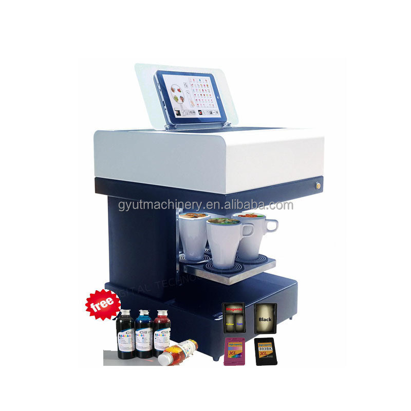 2023 Multi Function Coffee Cake Printer for American Commercial Edible Food 3D 18 KG