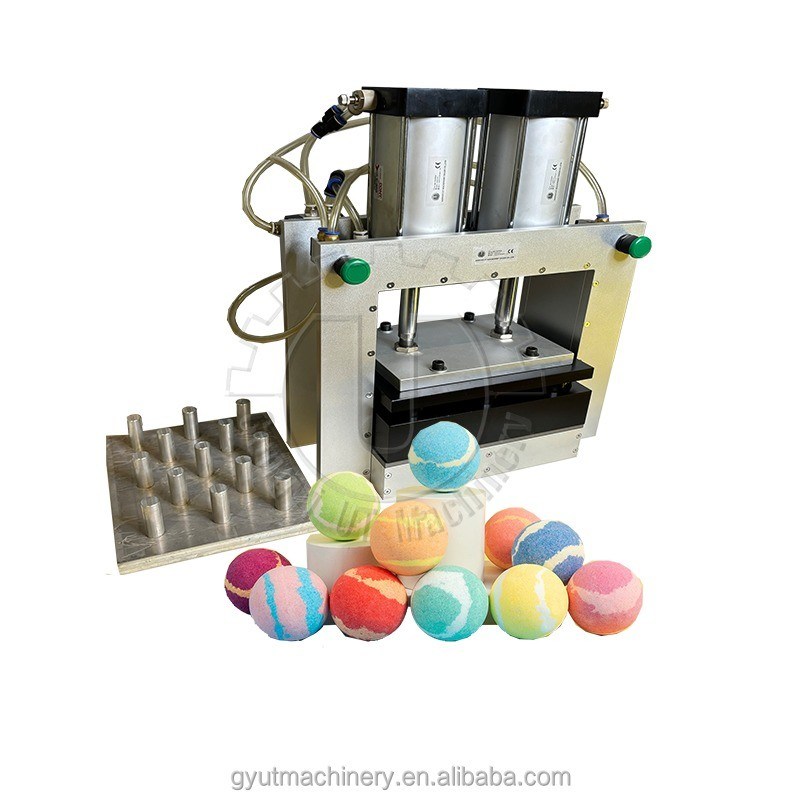 Shower Steam Shampoo Bar Press Machine Pneumatic Bath Bomb Press for Small Production