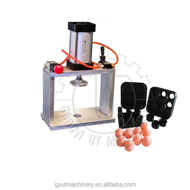 Shower Steam Shampoo Bar Press Machine Pneumatic Bath Bomb Press for Small Production