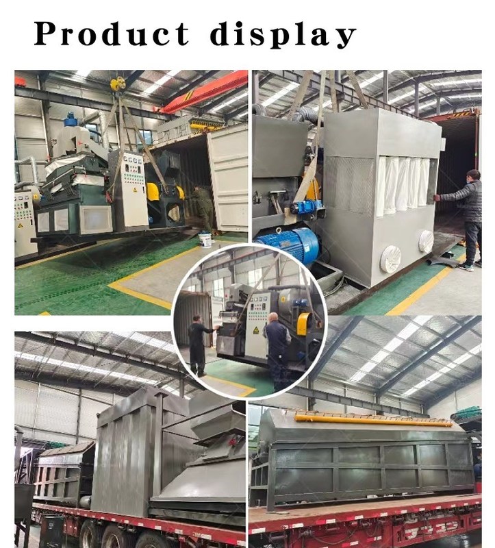 Support Single-Phase Cable Grinder Machine for Recycling Material Waste Copper Wire Cable