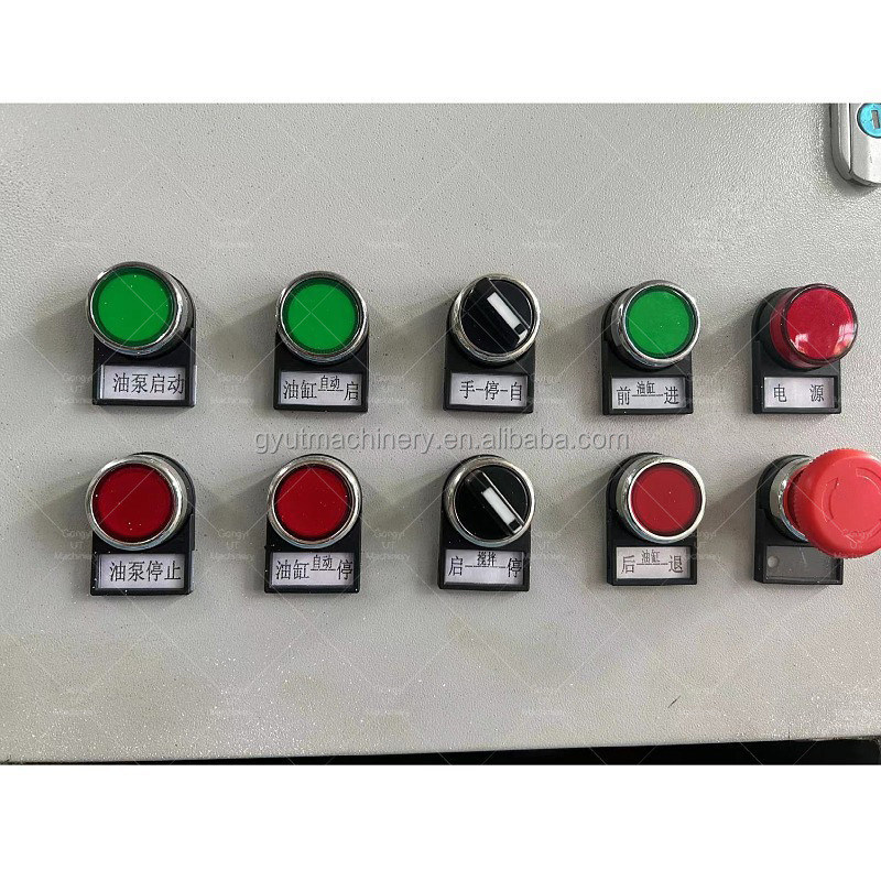 65mm Hydraulic Wood Biomass Piston Press Machine with 380/220 Voltage and Spare Parts