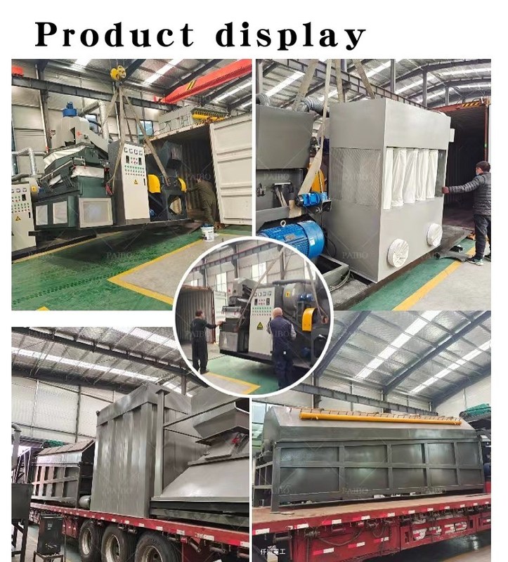 Support Single-Phase Cable Grinder Machine for Recycling Material Waste Copper Wire Cable