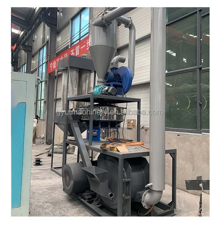 Aluminum Plastic Pulverizer Mill Pelletizing Granulating Line for Medical Blister Packs