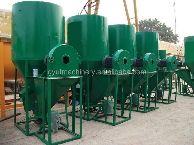 Wheat Bran Feed Food Processing Machine 100 kg Capacity Grinder and Mixer for Poultry Feed
