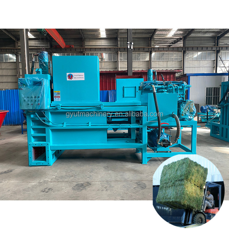 Large Silage Straw Baler Machine for Bale Hay Rice Wheat Straw at Manufacturing Plant