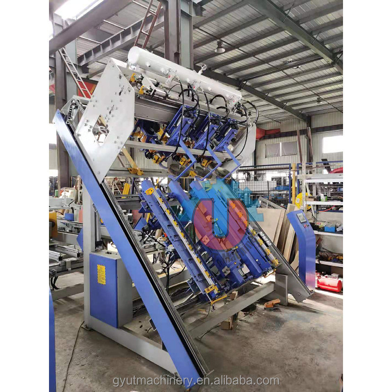 Full Automatic Pallet Nailing Machine for Euro Wood Pallets 2-2.5m3/24H Capacity