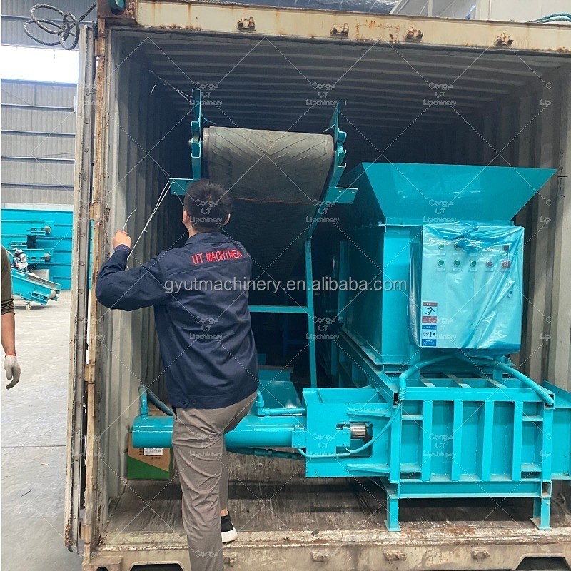 80-120 Bales High Capacity Alfalfa Hay Press Block Machine Leaves Straw Compress Baler