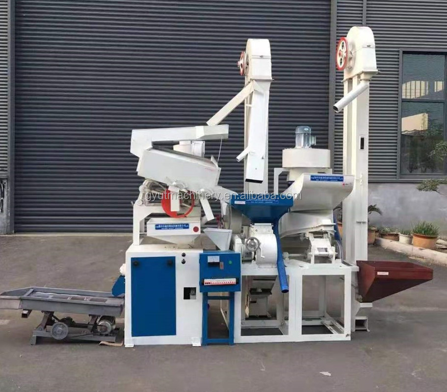 1 Ton Per Hour Millet Mill Machine 1150kg Emery Roller Rice Millet Whitener for Home