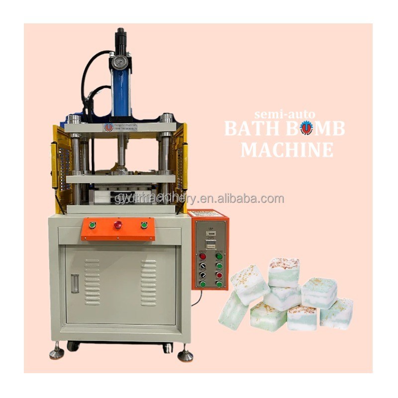 Customized Bath Bombs Mold Hydraulic Press Machine for and Bath Salt Ball Making