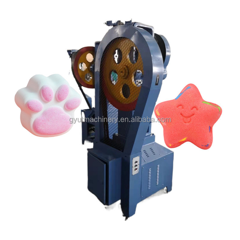 Bath Bomb Salt Compress Machine for Making Fizzy Bubble Rainbow Kids Bath Bombs