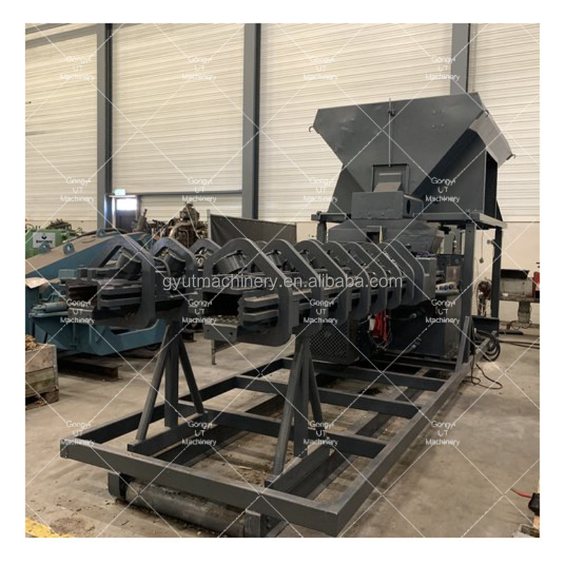 500 KG Weight 2024 Biomass Wood Piston Press Briquetting Machine for Fuel Bar Rods