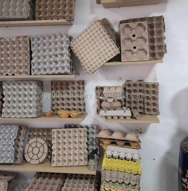 2.8m*1.7m*1.8m Waste Carton Wine Glass Holder Tray Machine for Durable Paper Products