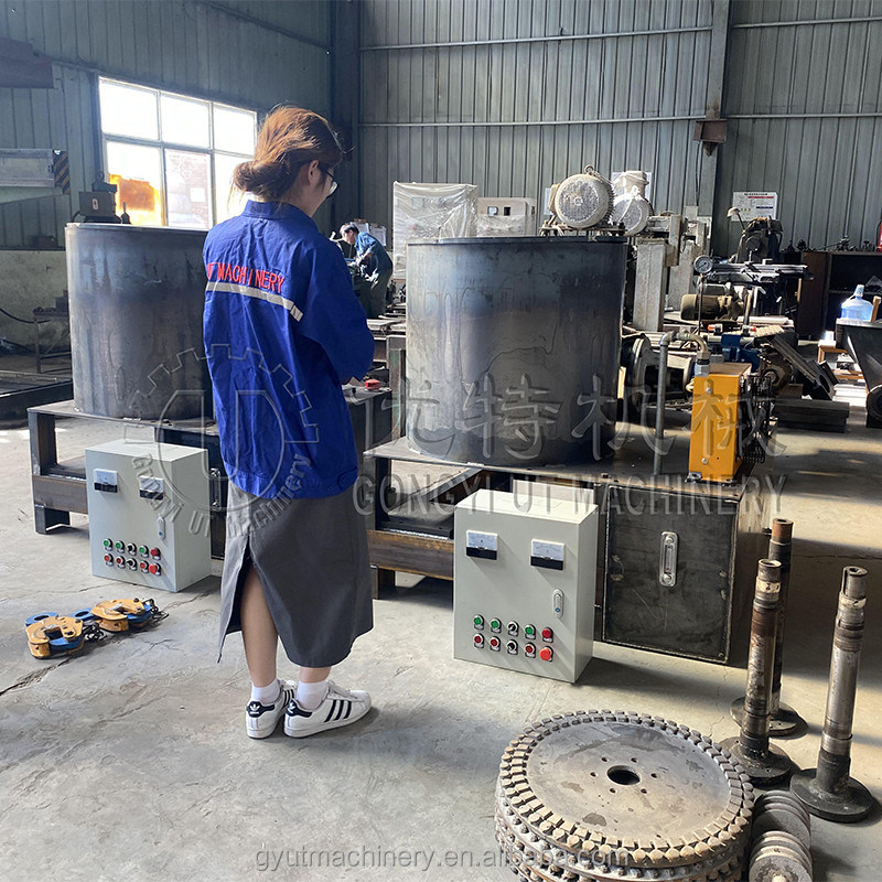 70mm Rod Sticks Home Solid Piston Stamping Briquette Machine for Wood Shaving Firewood