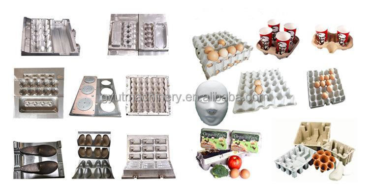 2024 Full Automatic Paper Pulp Moulding Machine for Egg Tray Fruit Plate and Dish Making
