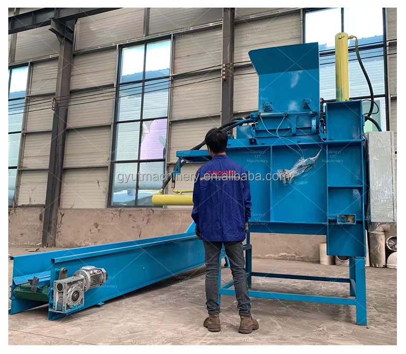 20HP Diesel Engine Automatic Wood Shavings Sawdust Baler Machine for Pet Bedding Packing