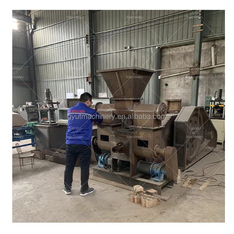 Horizontal Double End Mortiser Wood Briquette Squeezing Machine for 8mm-75mm Diameter