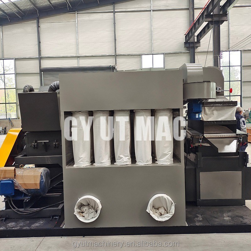 Scrap Cable Crusher Copper Wire Granulator Separator Recycling Machine Line for 2000L/H