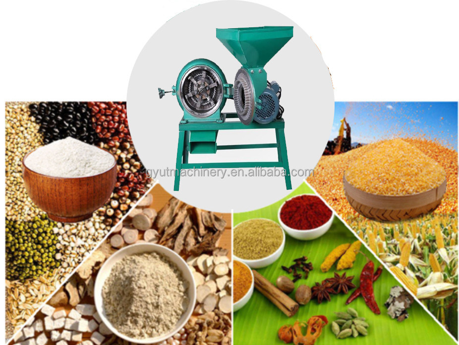 Durable Chicken Feed Grain Corn Crusher Maize Grinding Machine for Stable Performance