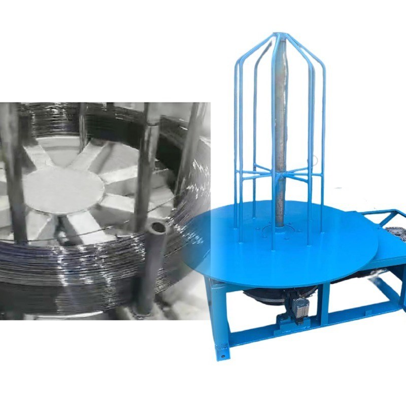 Reel Power Reel-To-Coil Machines for Steel Wire Coiling Winder in Galvanizing Industry