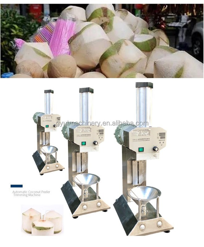Upgrade Your Sliver Production Game with 0.8kw Green Coconut Peeler Trimming Dehusker