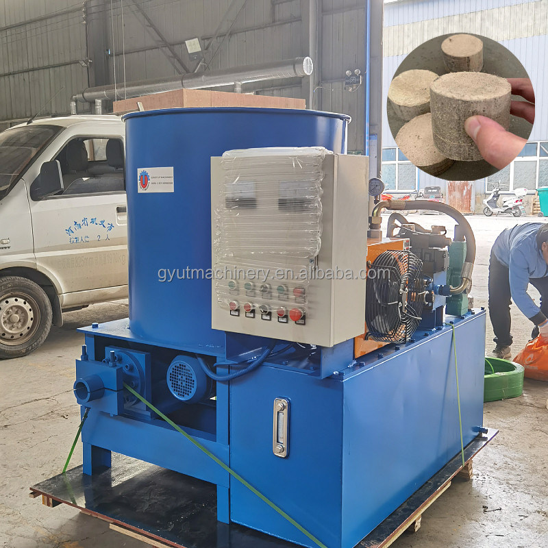 Hydraulic Electric Wood Sawdust Briquette Punching Machine for Bio Fuel Production