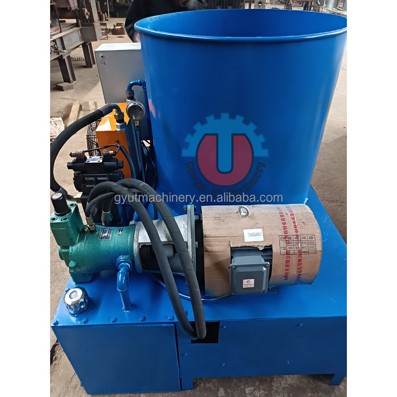 Hydraulic Electric Wood Sawdust Briquette Punching Machine for Bio Fuel Production