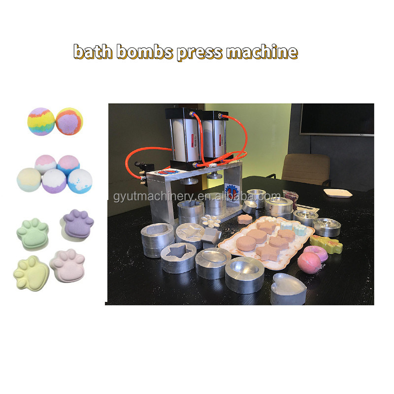 Pneumatic Bath Bomb Press Machine Perfect for Making 30-80mm Bath Balls at Home