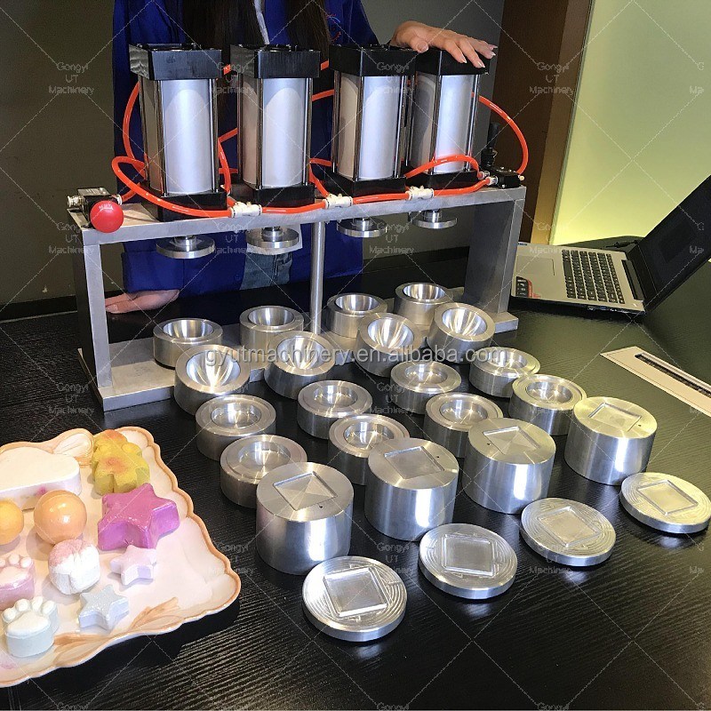 Pneumatic Bath Bomb Press Machine Perfect for Making 30-80mm Bath Balls at Home