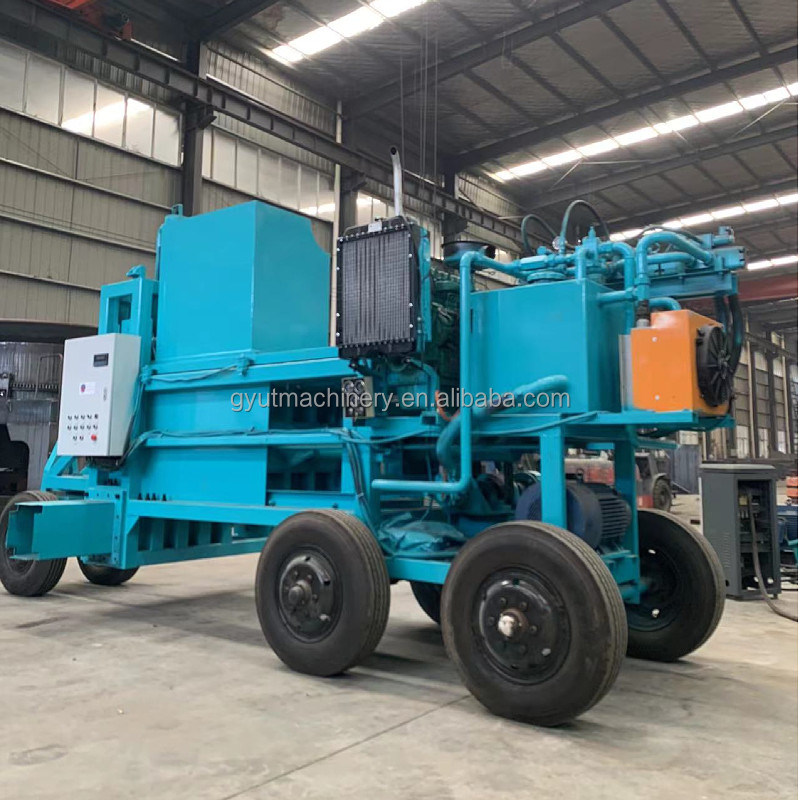 500-700KG Hay Bale Compactor Alfalfa Baling Machine with Video Technical Support