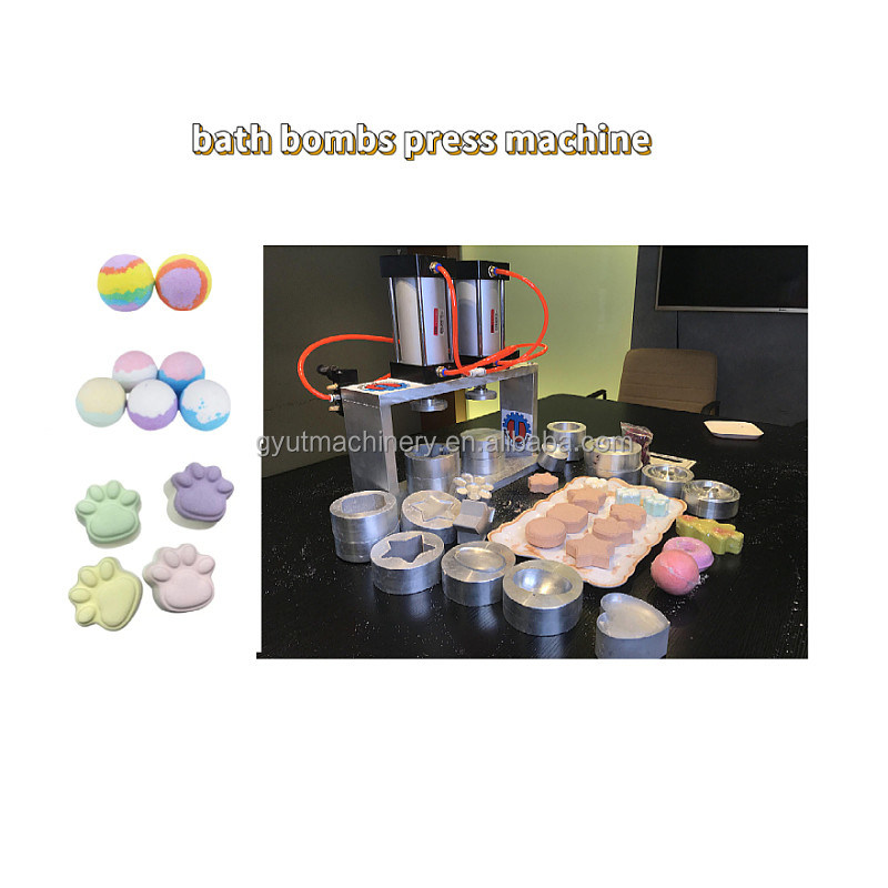 2024 Pneumatic Electric Press Bath Bomb Making Machine for Spa Function in Korea
