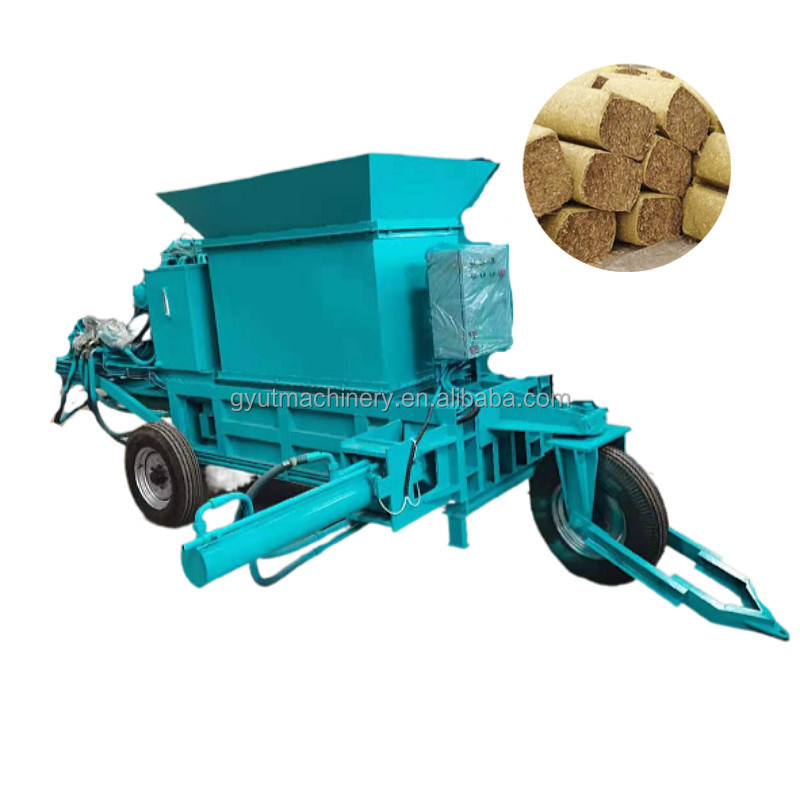 Customized Hydraulic Compactor Machine Suitable for Alfalfa Hay Straw Rice Husk Grass
