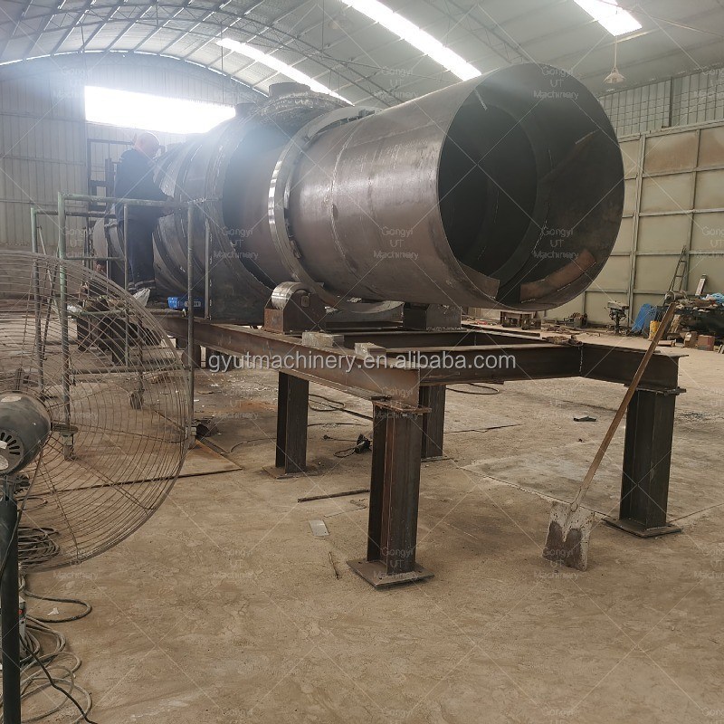 Bio Carbon Charring Furnace with Environmental Hot Air Flow and 8-9 Hours Cooling Time