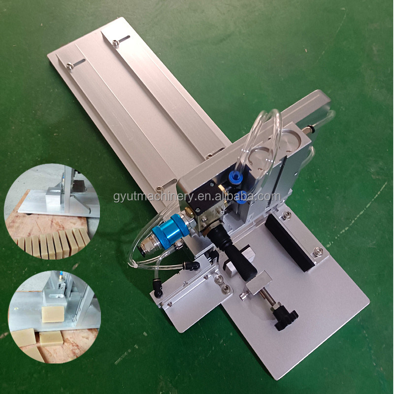 Automatic Round Square Soap Loaf Cutting Tool Machine UT 22 Aluminum Soap Slab Cutter