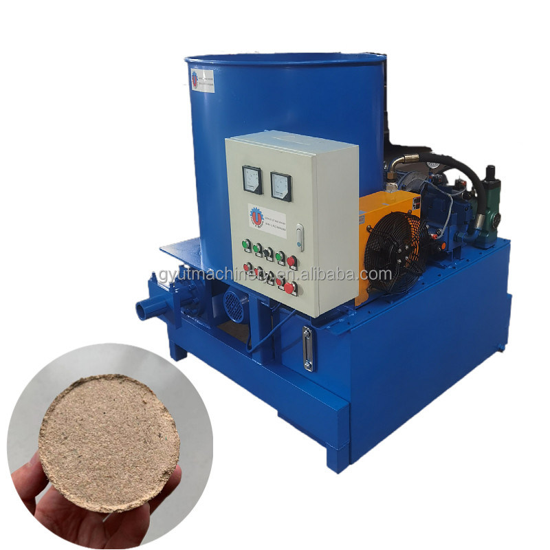 Low- 800 KG Hydraulic Sawdust Briquette Press for Waste Coffee Husk and Olive Pomace