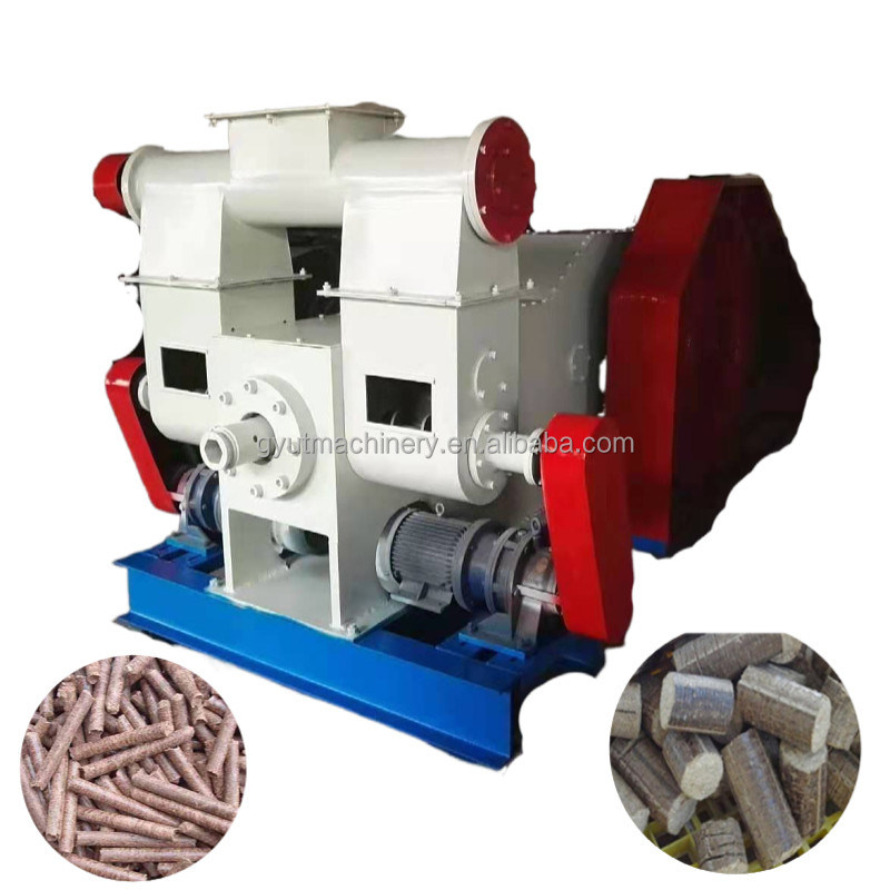 Eco-Friendly Biomass Briquette Machine for Finished Products Cylinder Diameter 7-75mm