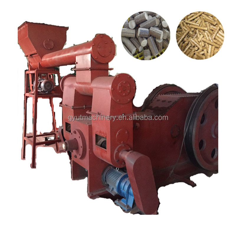 Eco-Friendly Biomass Briquette Machine for Finished Products Cylinder Diameter 7-75mm