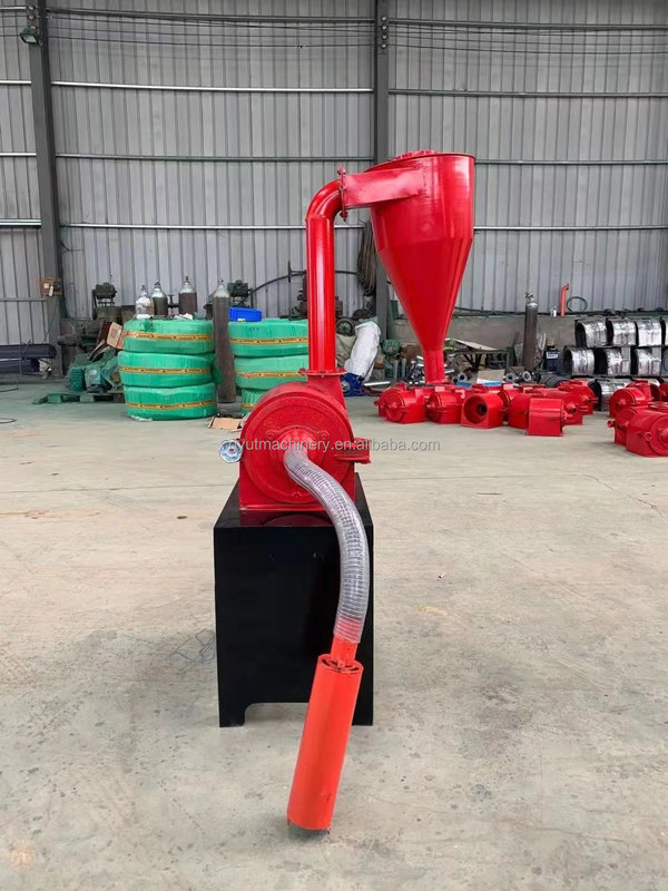 280mm Rotor Diameter Animal Food Grinder for Fine Grinding and 500kg/hour Production